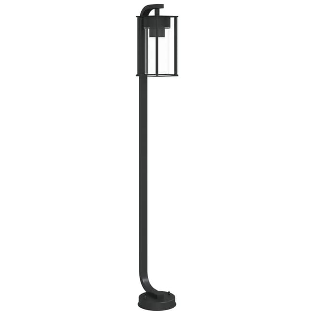 vidaXL Wegeleuchte Schwarz 100 cm Edelstahl 4006347