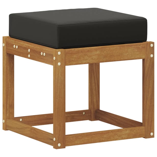 vidaXL Outdoor Hocker Bank Massivholz Akazie Natur 900662