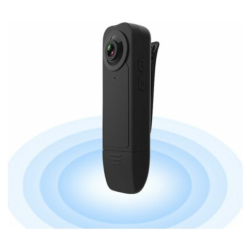 Vurahome – Mini-körperkamera (1080p Full Hd), Brustclip, Tragbare Hd-nachtsicht-mini-sportkamera, Tragbarer Outdoor-videorekorder Für Auto, Fahrrad, Büro
