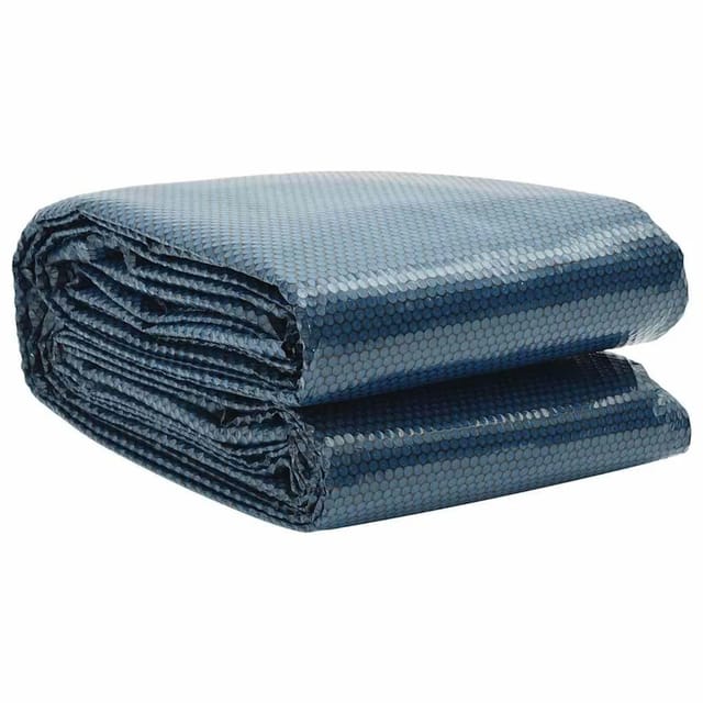 vidaXL Treibende Pool-Solarplane PE 800x500 cm Schwarz und Blau 92969