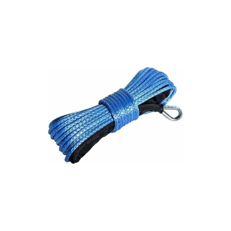 Vurahome - 6 Mm X 15 M Synthetisches Seilwindenseil - 2,5 Tonnen Bruchlast - Uv- Und Witterungsbeständiges Polyethylen - Kompatibel Mit Atvs, Utvs Und Lkws