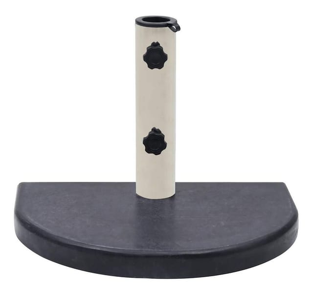 vidaXL Schirmständer Schwarz 40x28x4 cm Granit 313668