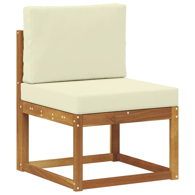 vidaXL Outdoor Mittelsofa Massivholz Akazie 900454
