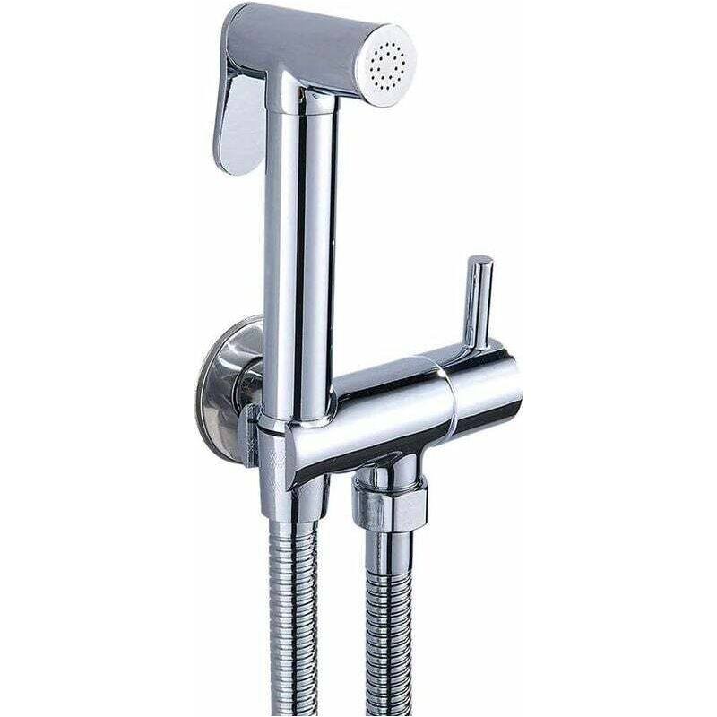 Kombiniertes Bidet-sprühset Für Toilette, Thermostatische Handbrause In Chrom, Verbrühungsschutz-toilettenspray, Bidet-sprühset, Duschumrichter