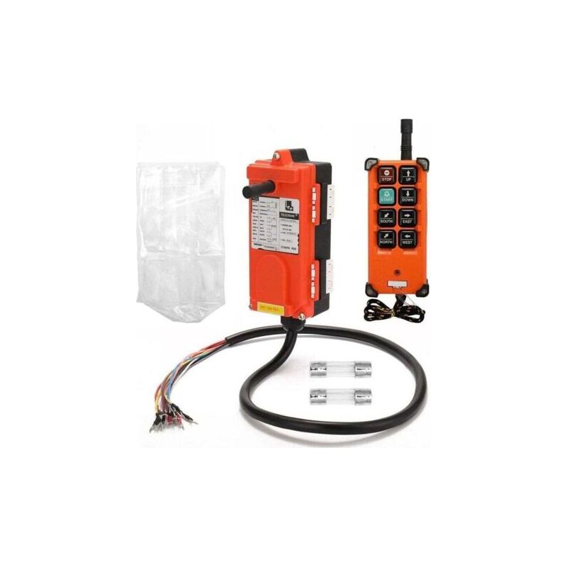 Vurahome – Industrieller Fernbedienungsschalter F21-e1b – Dc 12–72 V Für Hebezeuge/krane/aufzüge – 1 Sender/1 Empfänger – Robust – Professionell