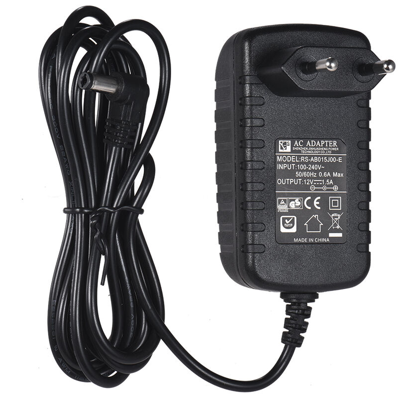 12v 1,5a Ac Netzteil Fur Viltrox L116t L116b L132t L132b Vl-162t Led-videoleuchten 100-240v Weitspannung