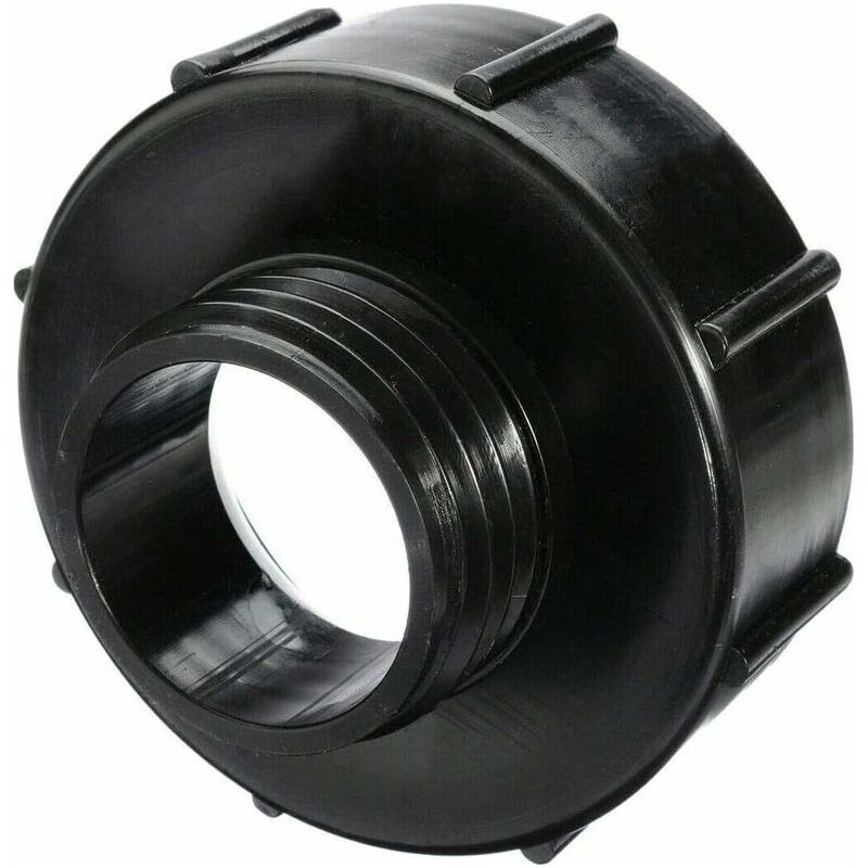 Vurahome - Ibc-adapter Dn80 3" S100x8 100 Mm Grobgewinde Auf Dn50 2" S60x6 60 Mm Reduzierstück Für Regenwassertank