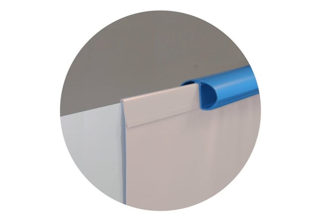 Waterman Poolfolie Ersatzfolie Rundbecken 300x110cm Dicke 0,4mm Einhängebiese Sandfarben