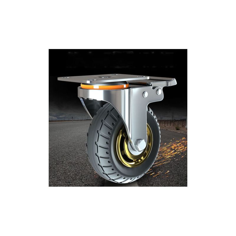 Vurahome – 3-zoll-universal-radsatz Ohne Bremsen, Geräuscharme Transportrollen, Lenkrollen, Industrierollen, Transportrollen Für Möbel