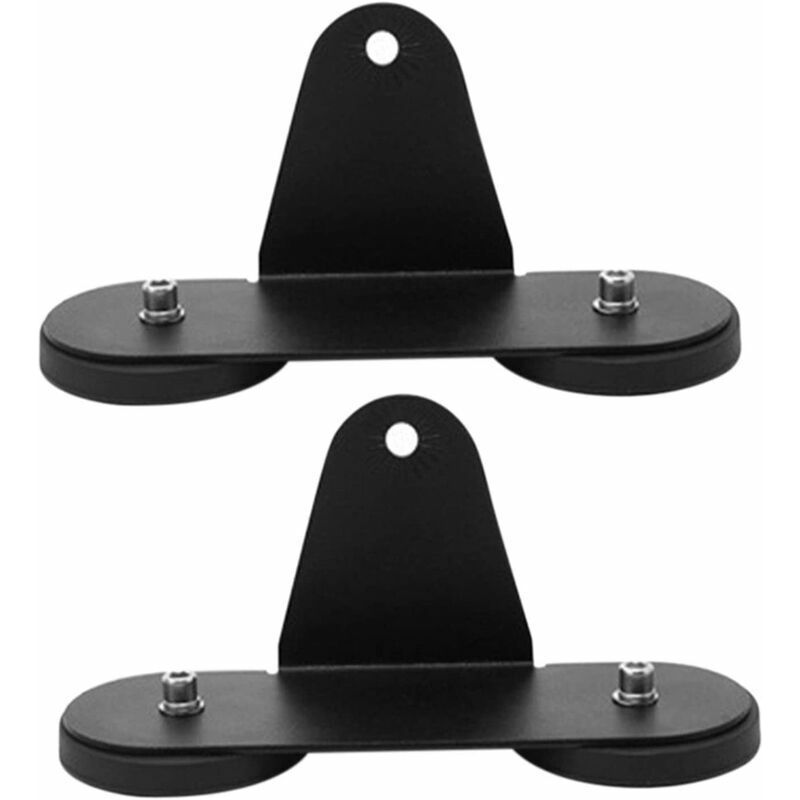 Vurahome – Set Mit 2 Magnetischen Montagehalterungen Für Led-lichtleisten – Robust – Für Autodächer – Schwarz
