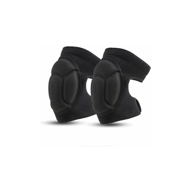 Par De Rodilleras Multifuncionales Para Jardinería, Rodilleras Protectoras Para Jardinería, Rodilleras Antideslizantes A Prueba De Golpes, - Negro L [a+++]