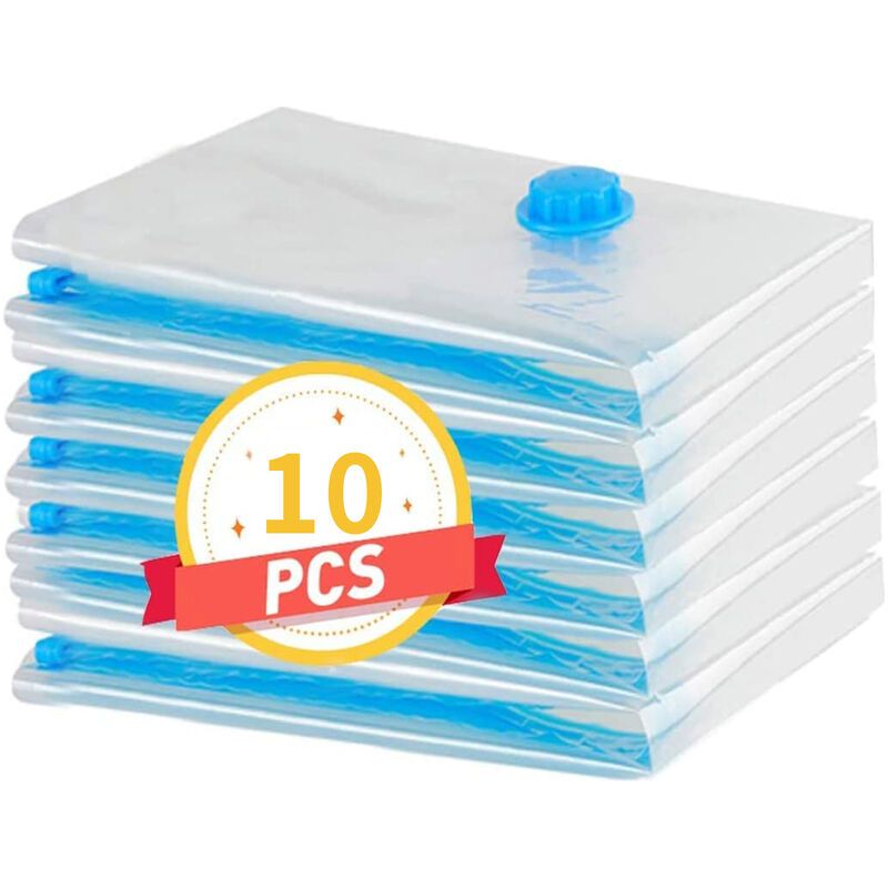 Vurahome - Wihobby 10 Stück 60x80cm Vakuum-aufbewahrungsbeutel Für Bettwäsche Und Kleidung