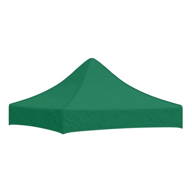 vidaXL Partyzelt-Dach 2x2 m Grün 270 g/m² 315341
