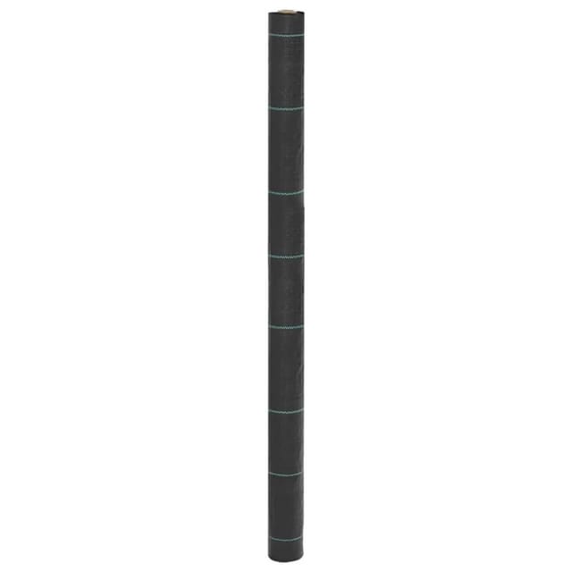 vidaXL Unkrautvlies Schwarz 1,5x150 m PP 4005190