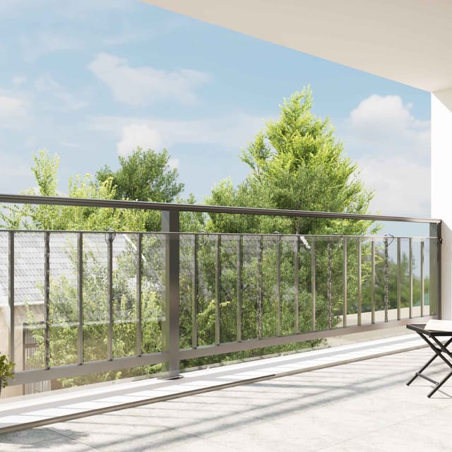vidaXL Plane Transparent 1 x 12 m PVC 3429345