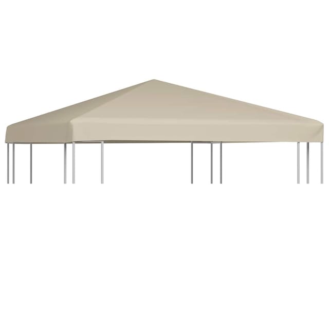 vidaXL Pavillondach 310 g/m² 3x3 m Beige 44778