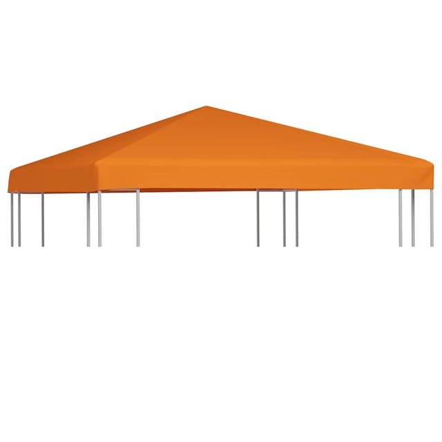 vidaXL Pavillondach 310 g/m² 3x3 m Orange 44780