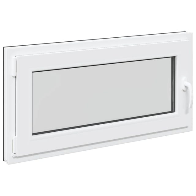vidaXL Kellerfenster RISOR Anthrazit 100 x 50 cm PVC und Glas 42047291
