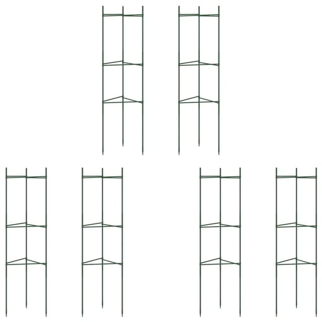 vidaXL Tomatenkäfige 6 Stk 116 cm Stahl und PP 3281487