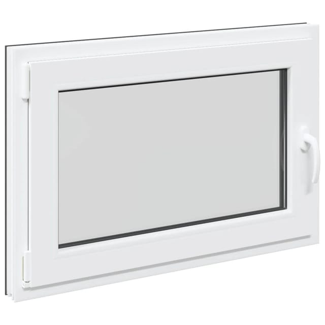 vidaXL Kellerfenster RISOR Anthrazit 90 x 60 cm PVC und Glas 42047287