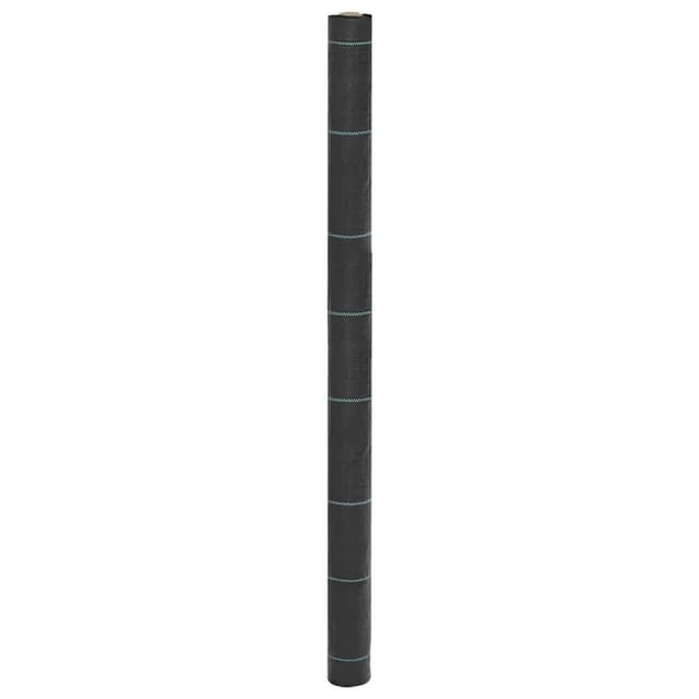 vidaXL Unkrautvlies Schwarz 1,5x200 m PP 4005191