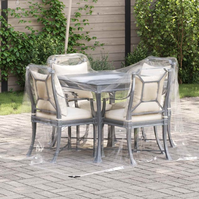 vidaXL Plane Transparent 2 x 2 m PVC 3429346