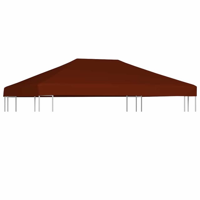 vidaXL Pavillondach 310 g/m² 3x4 m Terrakotta 46626