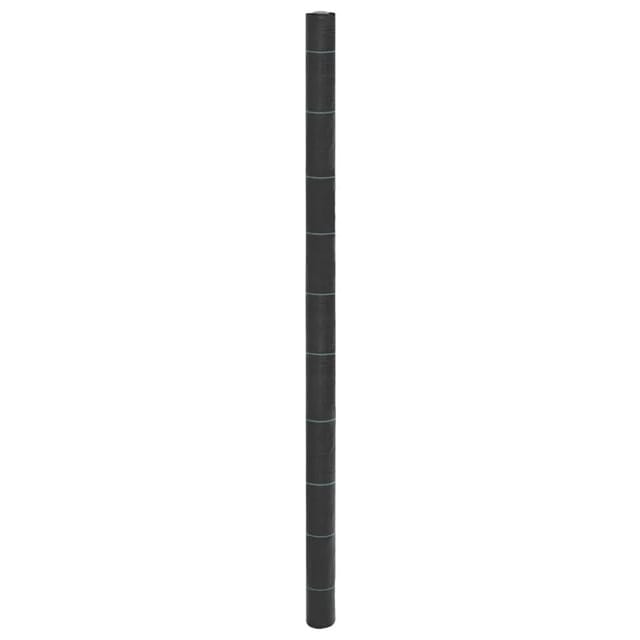 vidaXL Unkrautvlies Schwarz 2x100 m PP 4005196