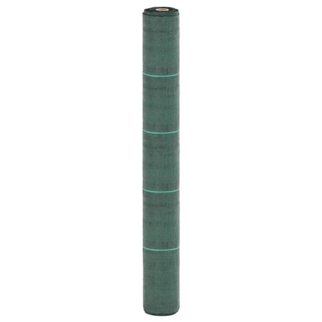 vidaXL Unkrautvlies Grün 1x100 m PP 4005252