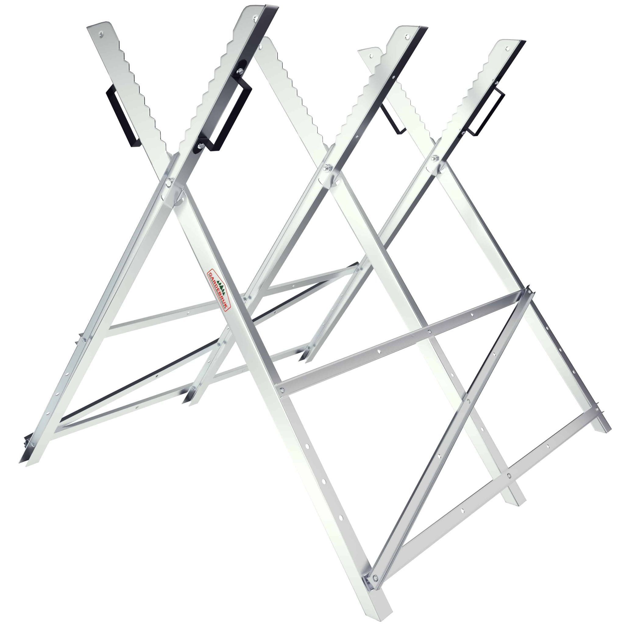 Klappbarer, Verzinkter Sägebock, Tragkraft 150 Kg, 83 X 81 X 88 Cm