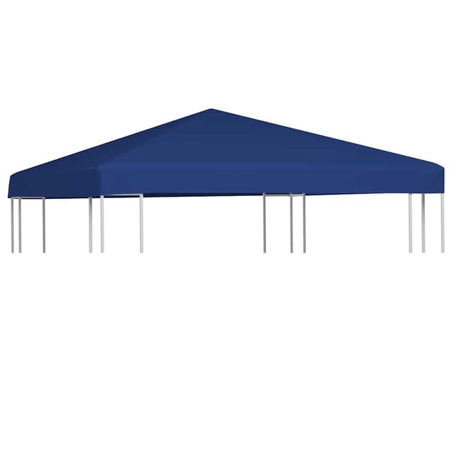 vidaXL Pavillondach 310 g/m² 3x3 m Blau 44782
