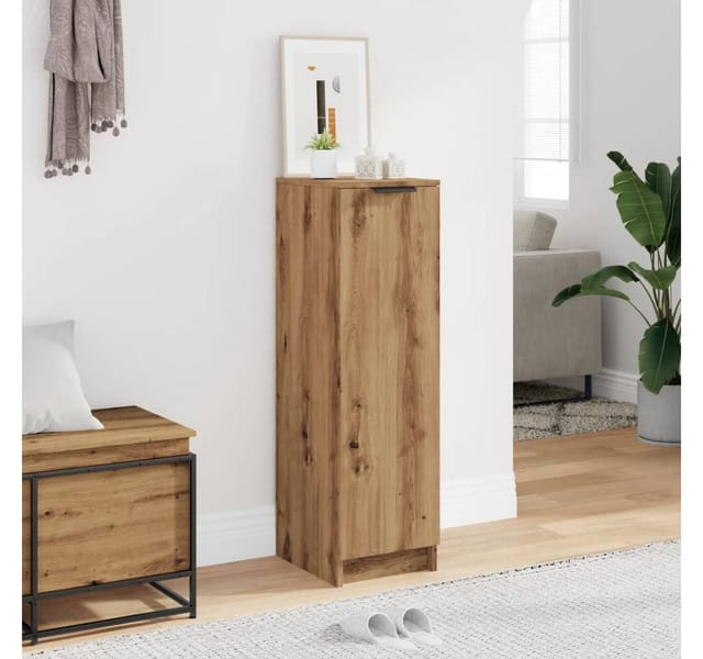 vidaXL Schuhschrank Artisan-Eiche 29,5x35x100,5 cm Holzwerkstoff 856992