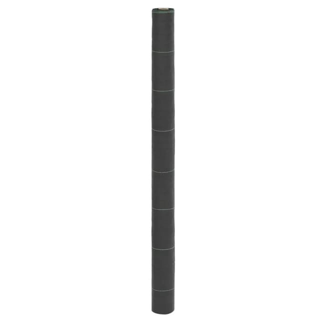 vidaXL Unkrautvlies Schwarz 1,5x100 m PP 4005224
