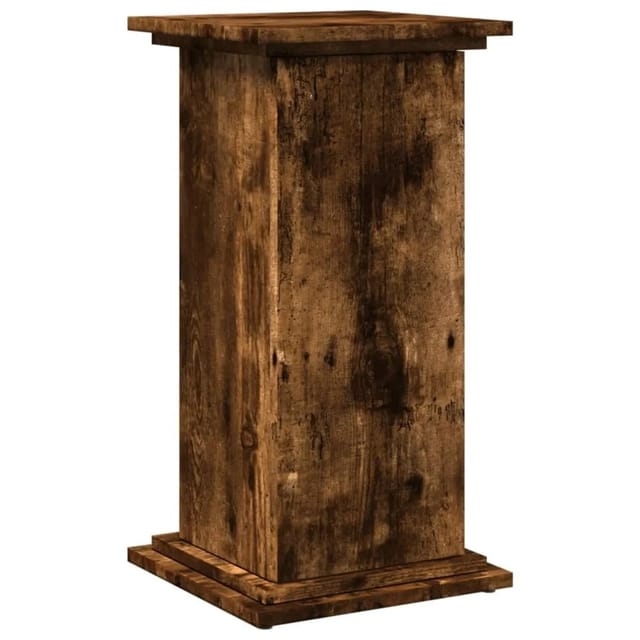 vidaXL Postament mit Stauraum Räuchereiche 31x30x60 cm Holzwerkstoff 854620
