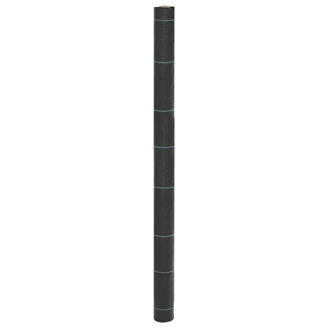 vidaXL Unkrautvlies Schwarz 1,5x10 m PP 4005151