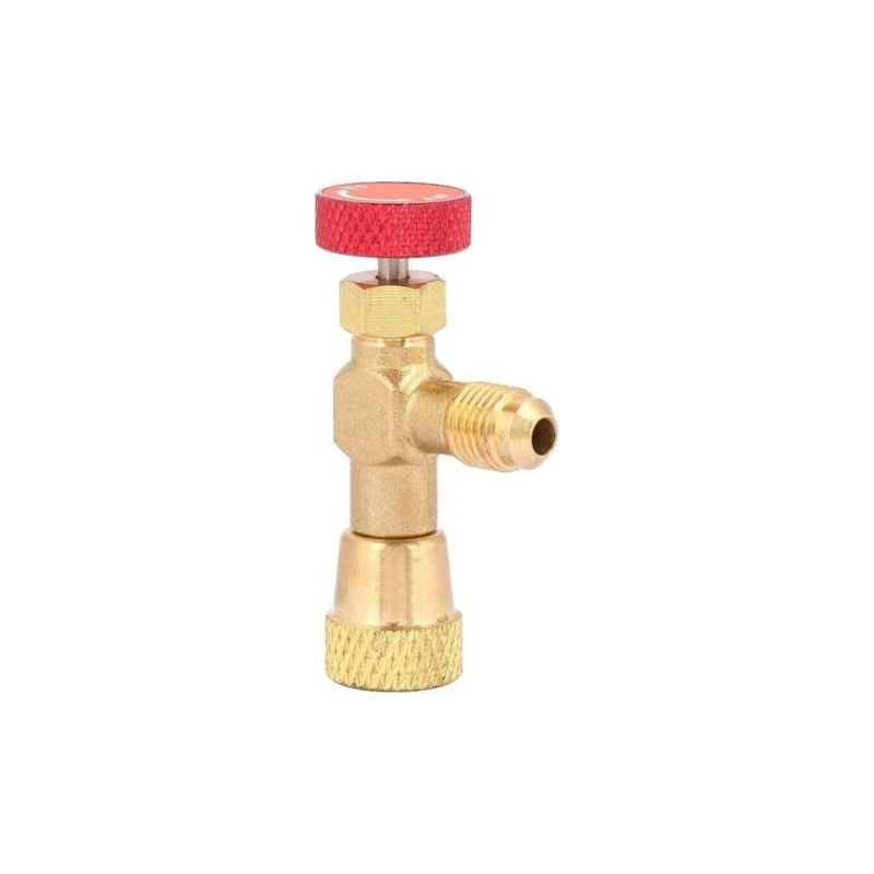 Vurahome – R410a Durchflussventil 1/4"–5/16" – Kältemittelregelung – Kältetechnik – Messingkugelhahn – Klimaanlagenreparatur