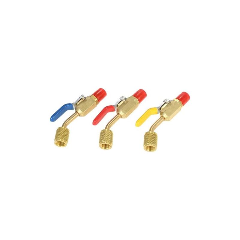 1/4"-sae-kugelhahn Für Klimaanlagen, R410a Und R134a, 3 Stück