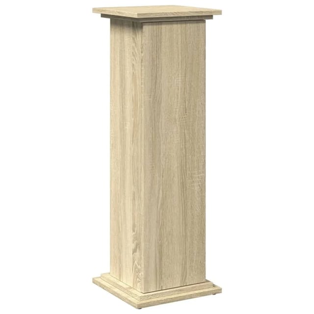vidaXL Postament mit Stauraum Sonoma-Eiche 31x30x90 cm Holzwerkstoff 854609