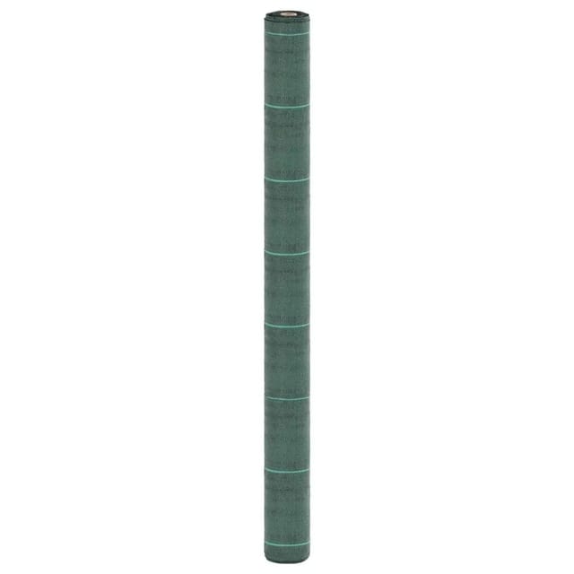vidaXL Unkrautvlies Grün 1,5x10 m PP 4005256