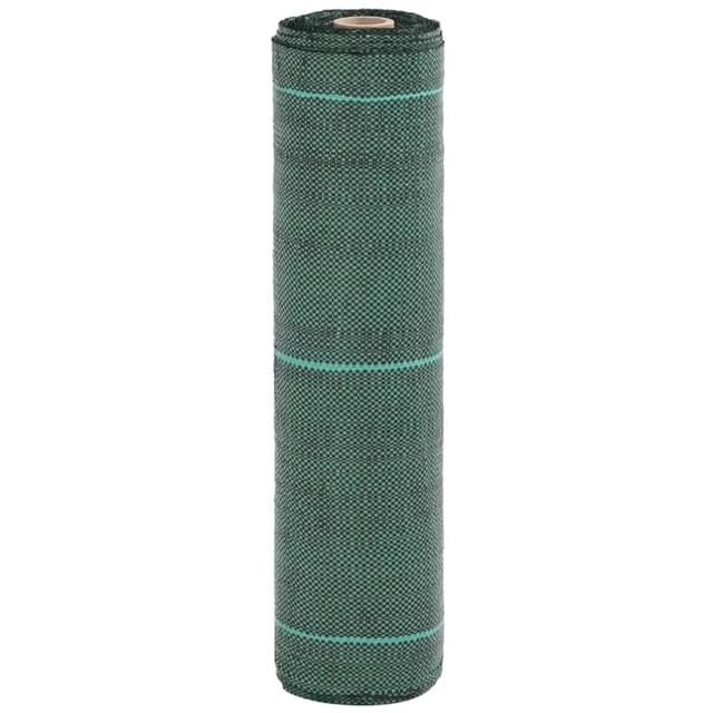 vidaXL Unkrautvlies Grün 0,5x10 m PP 4005242