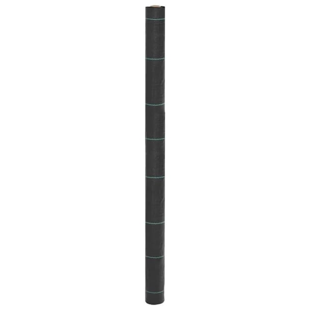 vidaXL Unkrautvlies Schwarz 1,5x10 m PP 4005186