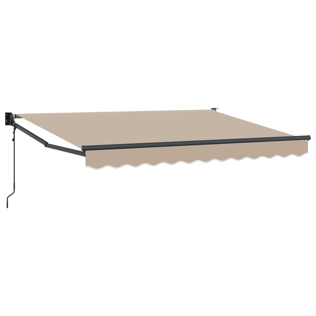 vidaXL Elektrische Ausziehbare Markise Beige 3,5 x 2 m 3419145