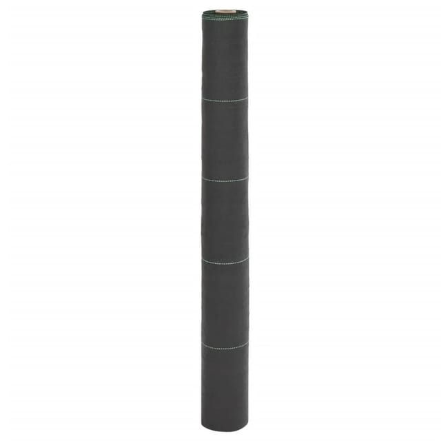 vidaXL Unkrautvlies Schwarz 1x25 m PP 4005215