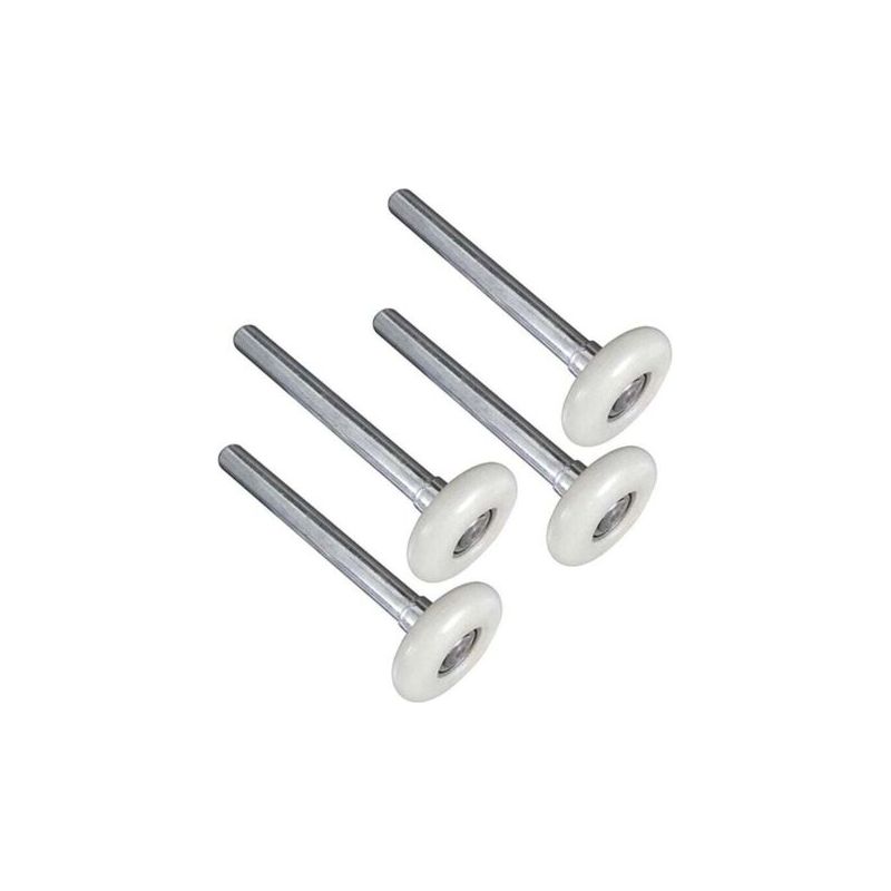 Nylon-garagentorrollen, Durchmesser 4,5 Bis 12 Cm, Stange, 4er-pack