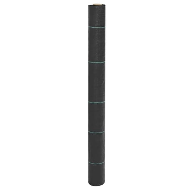 vidaXL Unkrautvlies Schwarz 1x100 m PP 4005182