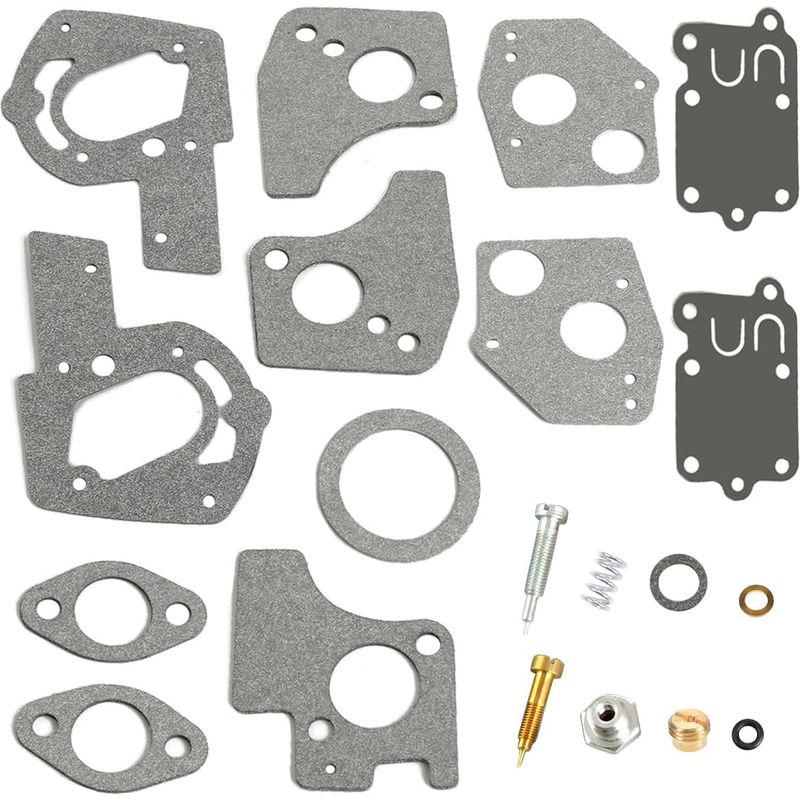 495606 494624 Briggs & Stratton 80200 81200 82200 135292 135232 135212 3 Bis 5 Ps Horizontalvergaser-überholungs- Und Reparatursatz, Membrandichtung