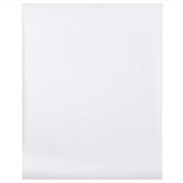 vidaXL Fensterfolie Matt Weiß 60x2000 cm PVC 155745