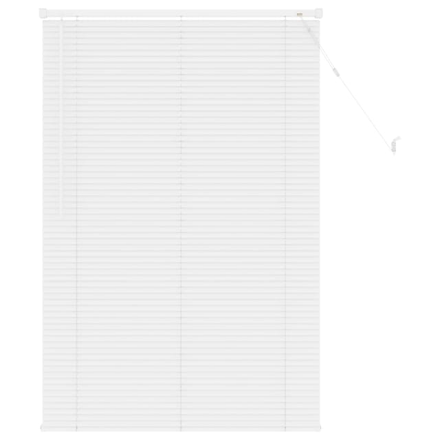 vidaXL Venetianer Jalousie Weiß 150 x 70 cm PVC 42003709