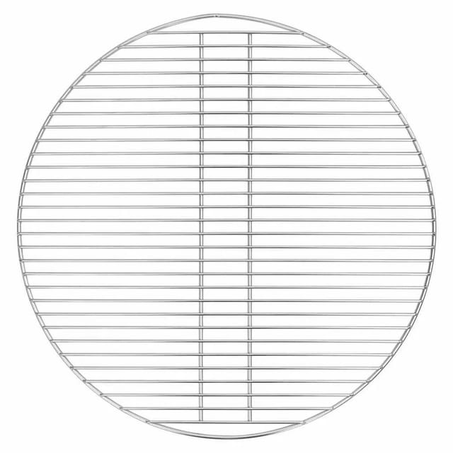 vidaXL Grillrost Silber 57 x 57 cm Edelstahl 42008308
