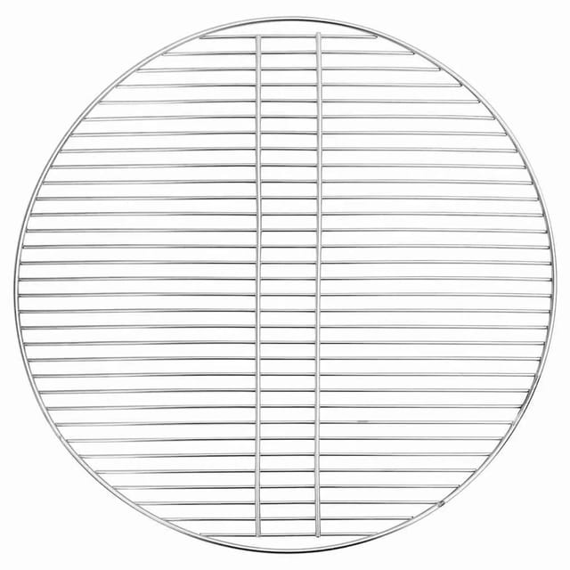 vidaXL Grillrost Silber 60 x 60 cm Edelstahl 42008309